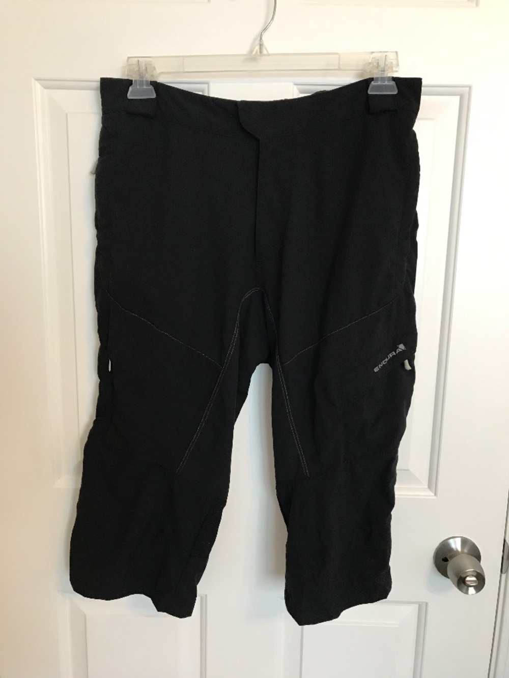 Endura Hummvee 3/4 Mountain Bike Cycling Shorts Size XL Black